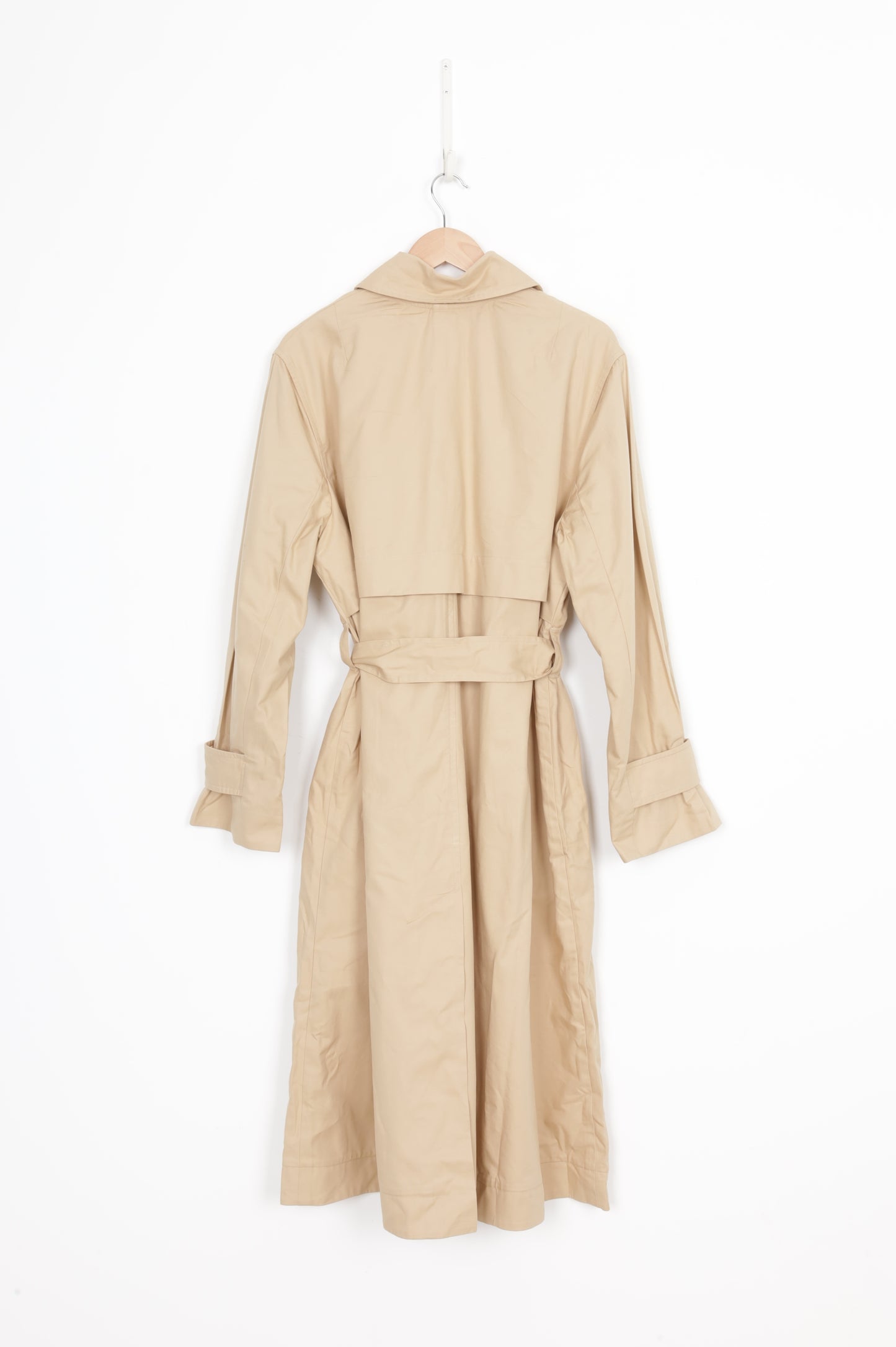 Kowtow Womens Khaki Coat Size L