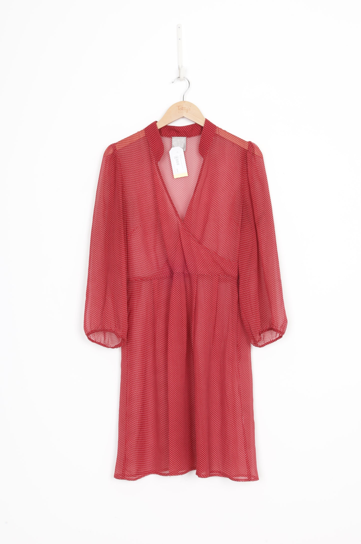 Hi There Womens Red Dress Size 14