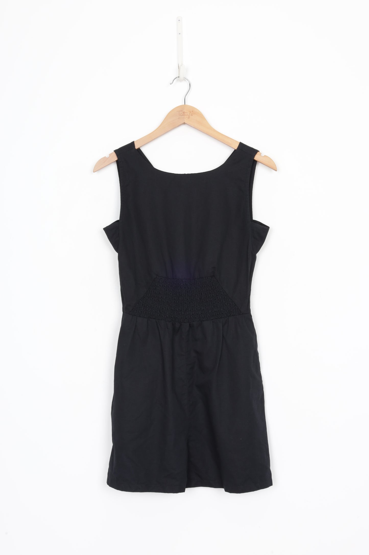 Kate Spade Saturday Womens Black Playsuit Size S