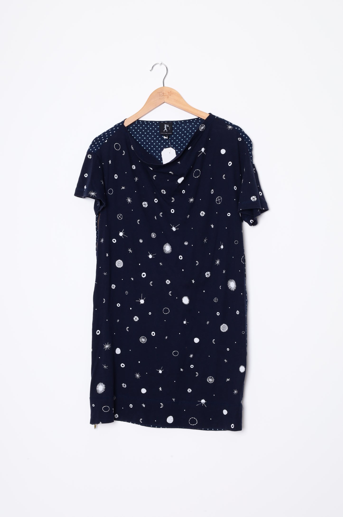 Karen Walker Runaway Womens Blue Dress Size 6