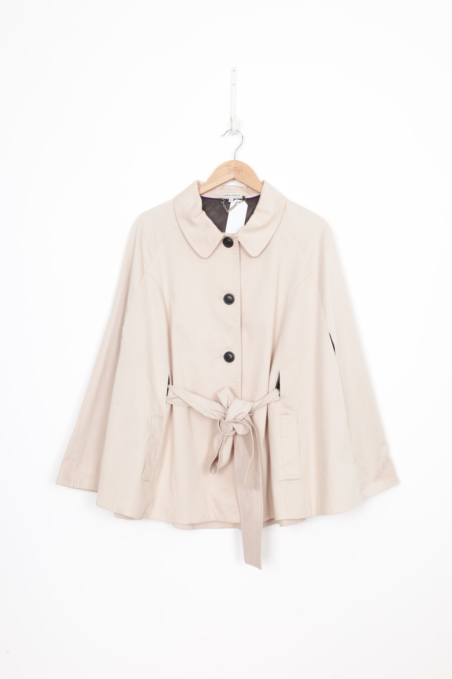 Laura Ashley Womens Khaki Jacket Size L