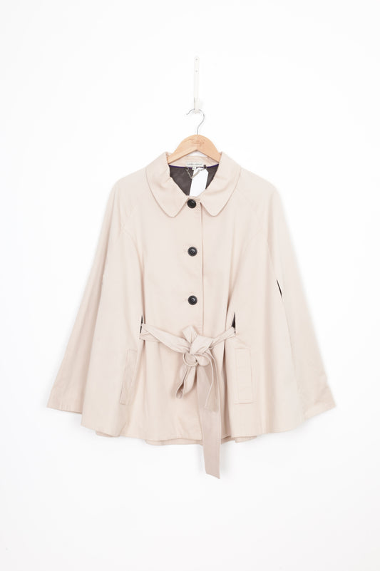 Laura Ashley Womens Khaki Jacket Size L