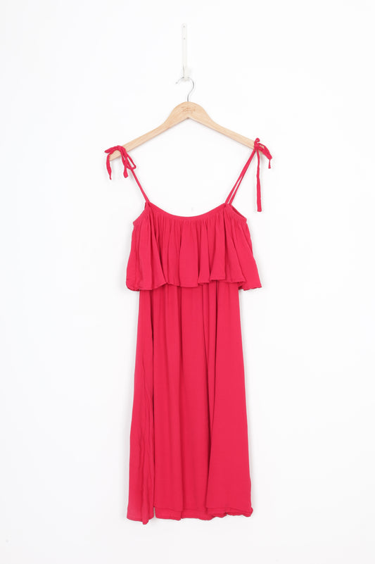 Staple + Cloth Womens Red Dress Size S