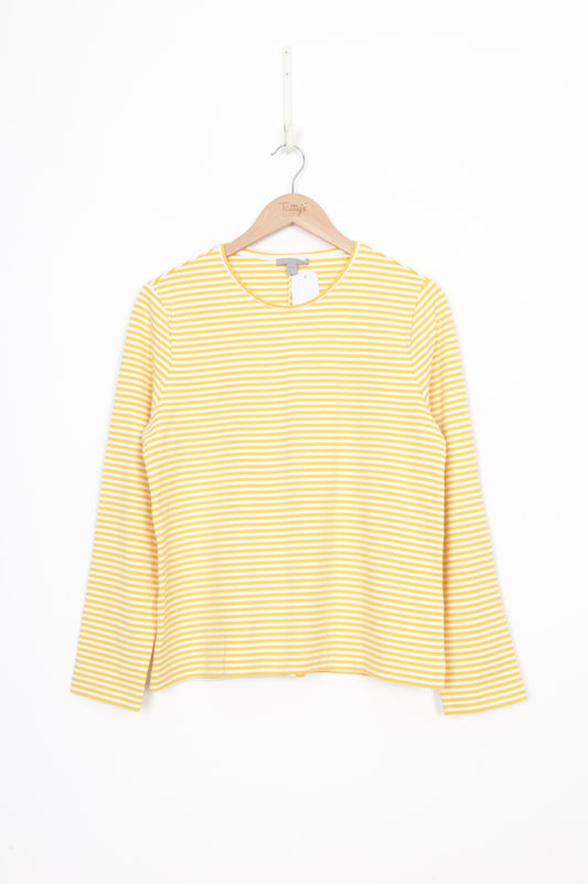 Cos Womens Yellow Top Size M