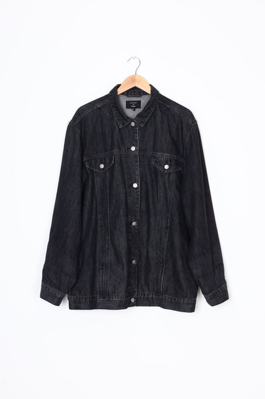 Moochi Womens Black Jacket Size L