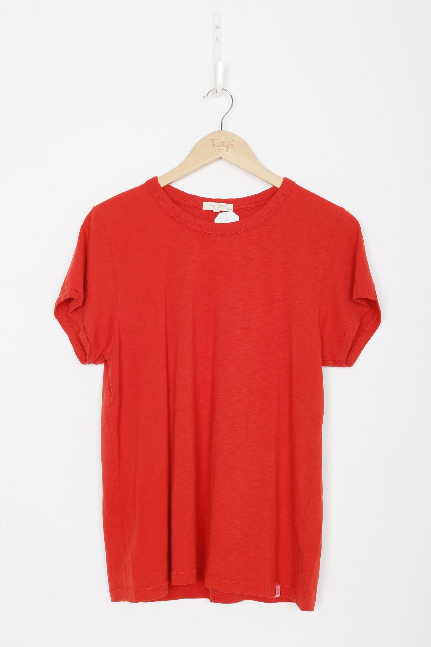 Rag & Bone Womens Red T-shirt Size XL
