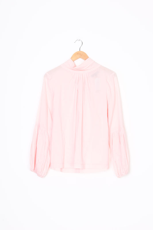 Repertoire Womens Pink Blouse Size 12