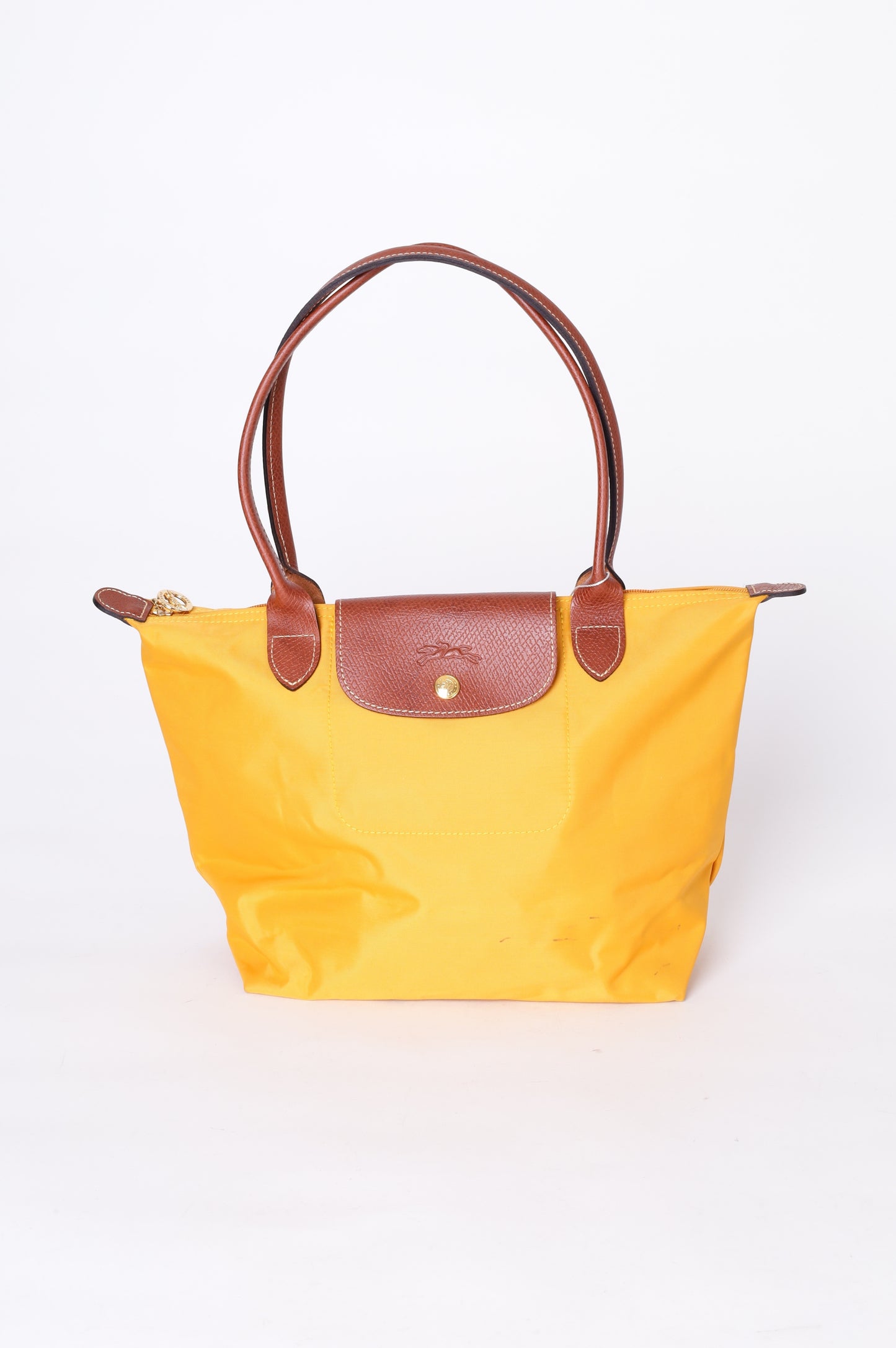 Longchamp Womens Yellow Bag Size M