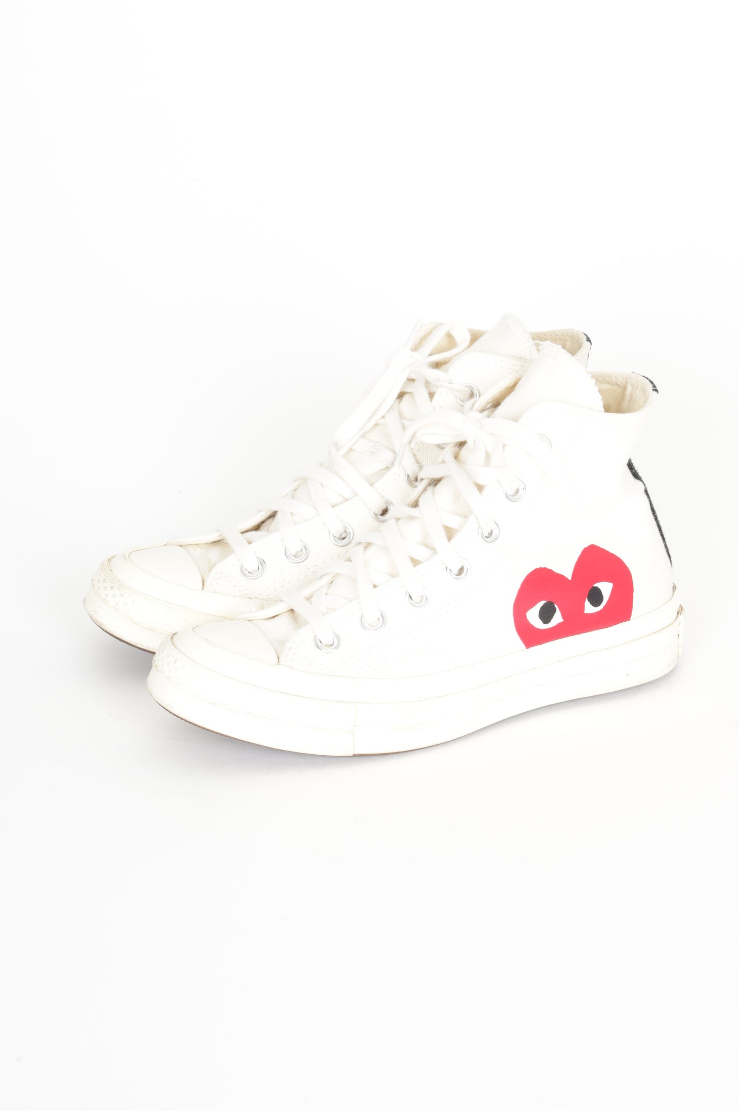 Converse X Comme Des Garcons Womens Cream Sneakers Size EU 36.5