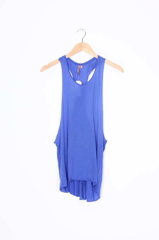 Sweaty Betty Womens Blue Top Size XS