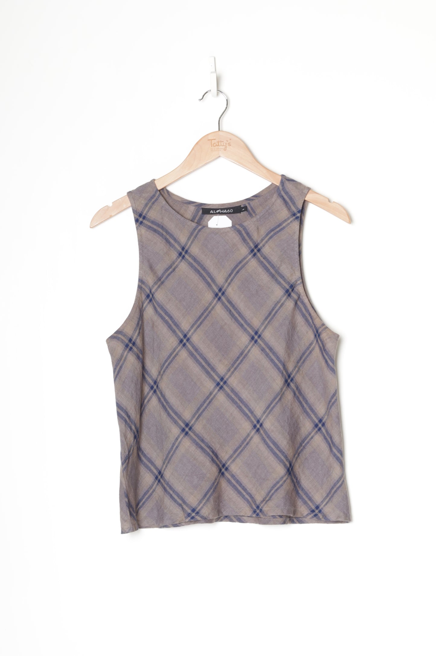 Alpha 60 Womens Grey Top Size L