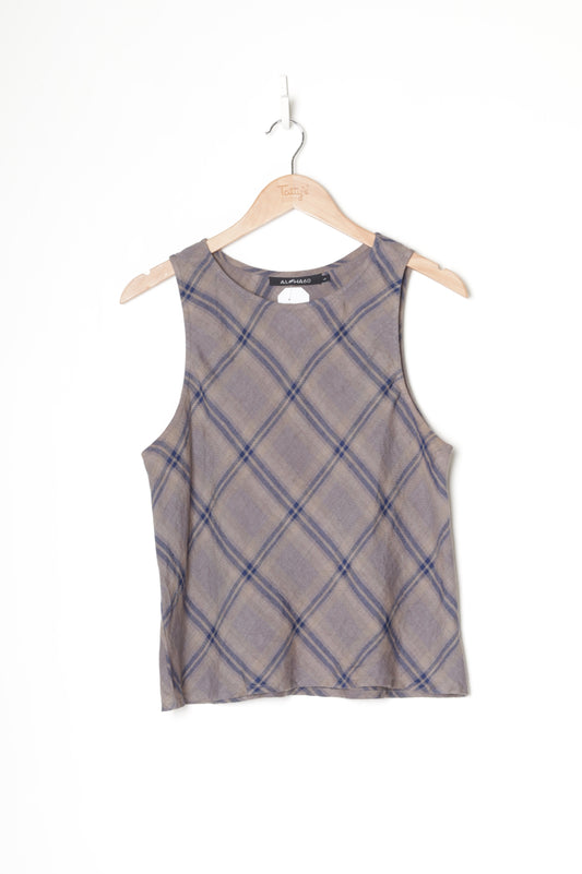 Alpha 60 Womens Grey Top Size L