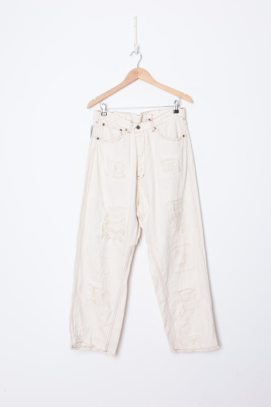 Magnolia Pearl Womens White Jeans Size M