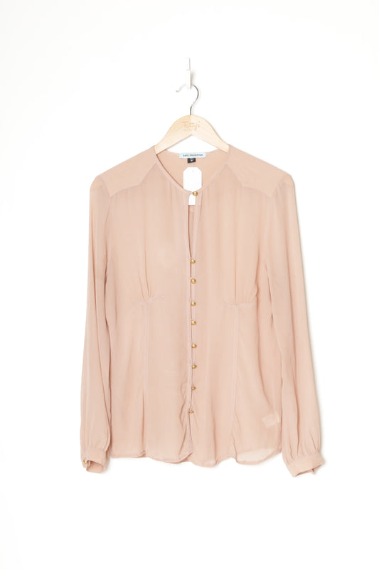 Kate Sylvester Womens Pink Blouse Size M