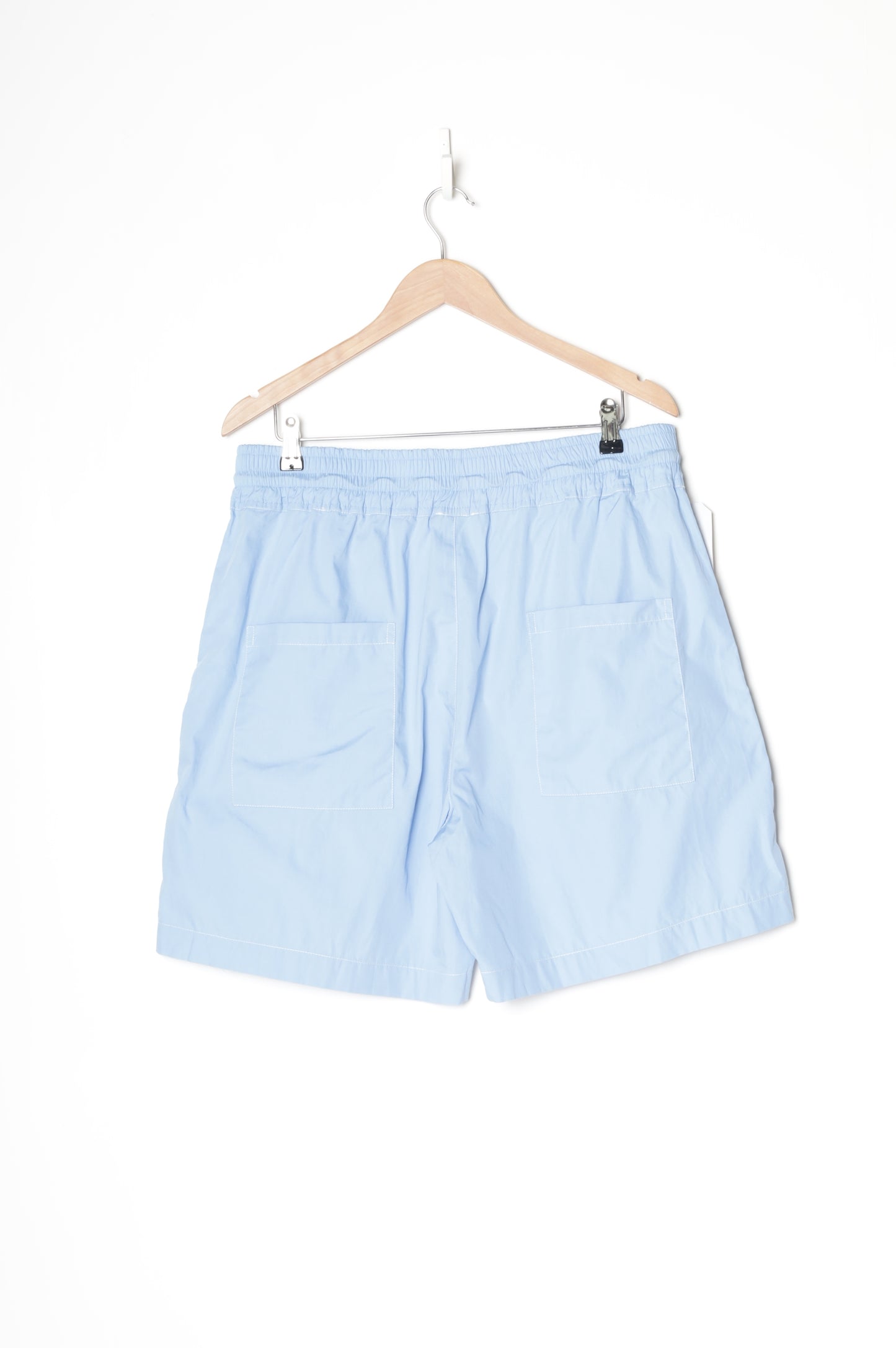 Bassike Womens Blue Shorts Size 4