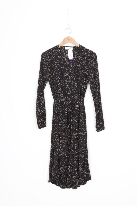 Olive Womens Black Dress Size L