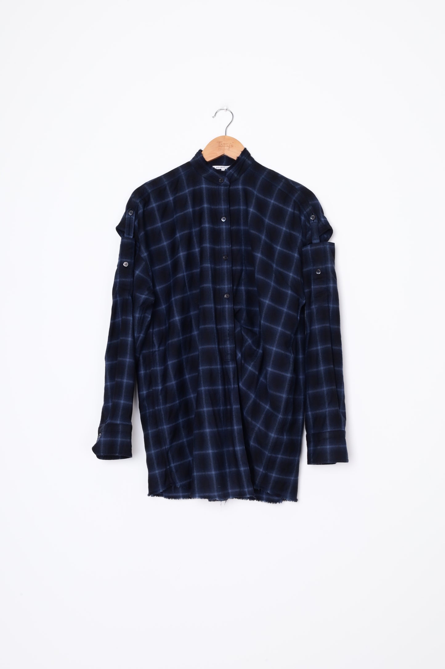 Helmut Lang Womens Blue Shirt Size XS