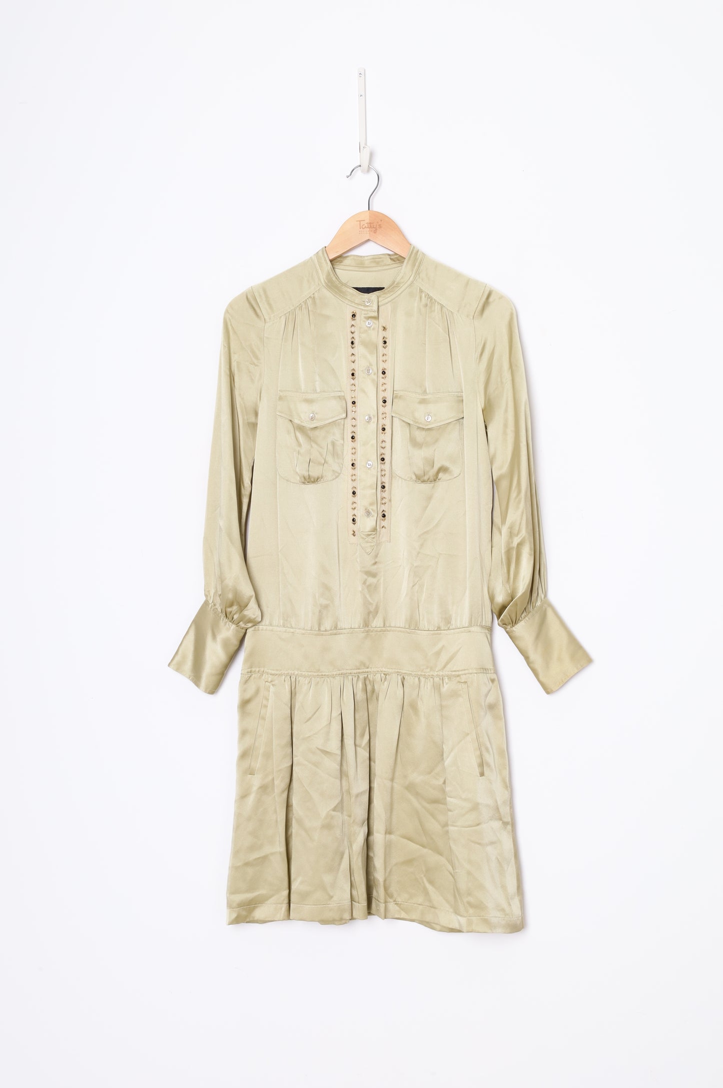 Barbara Bui Womens Green Dress Size XS