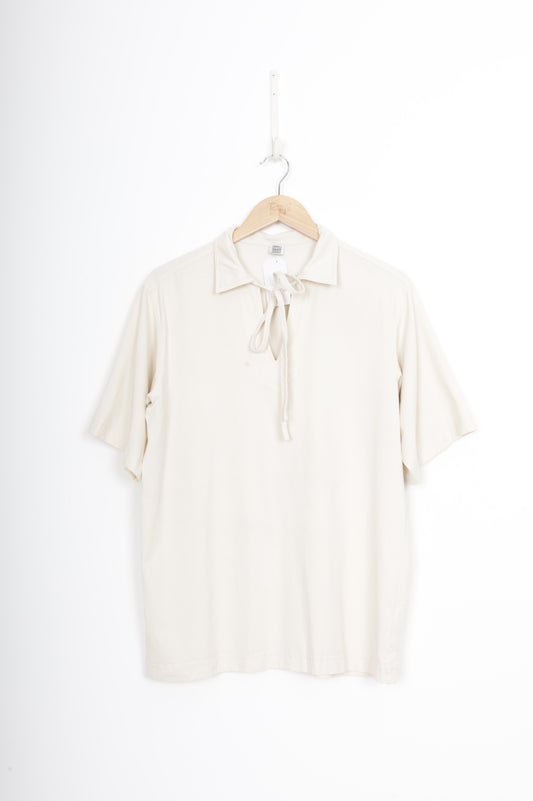 Toteme Womens Cream Shirt Size M