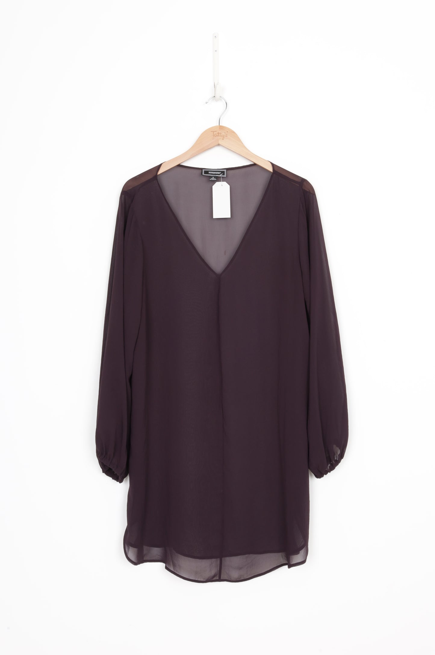 Repertorie Womens Purple Dress Size 5