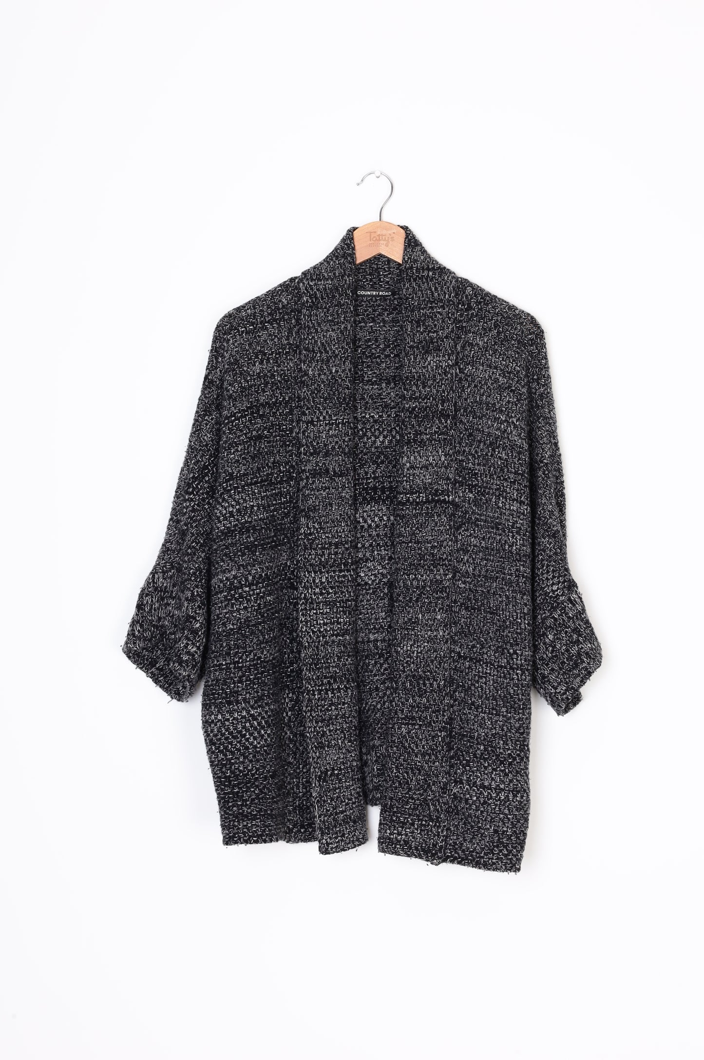Country Road Womens Black Cardigan Size L