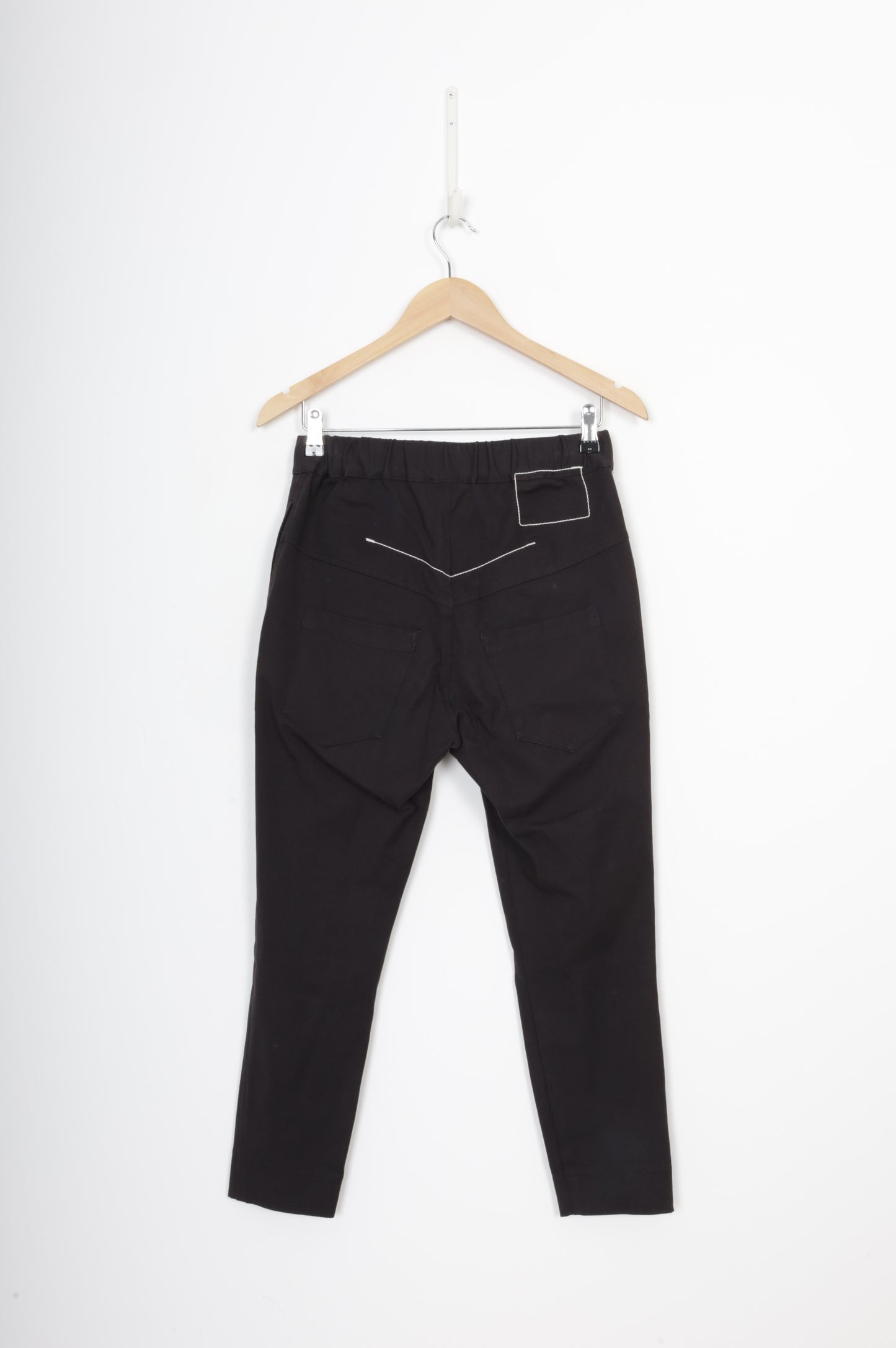 Bassike Womens Black Pants Size 0