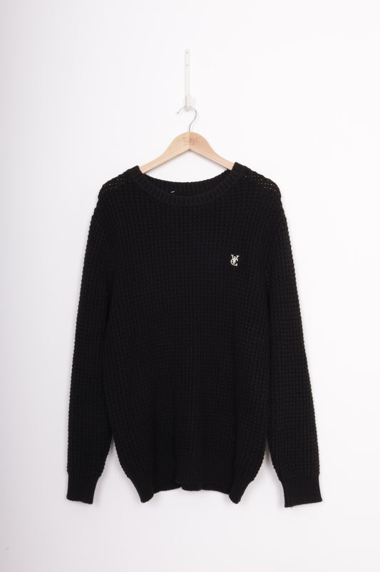 Vic NZ Supply Co Mens Black Jumper Size M