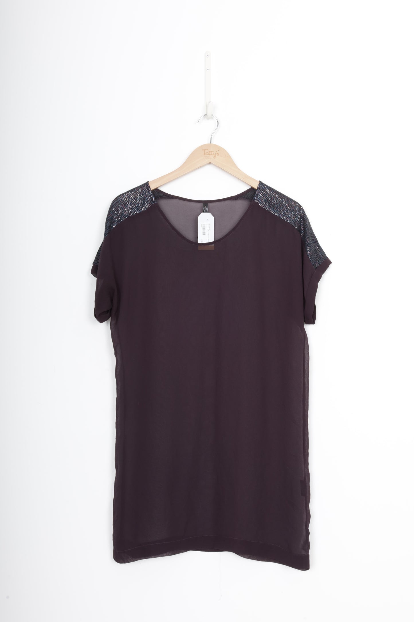 Faithfuls by Moochi Womens Brown Dress Size 8
