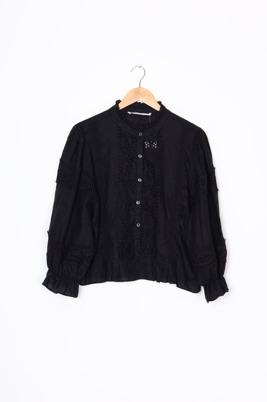 Coop by Trelise Cooper Womens Black Blouse Size XL