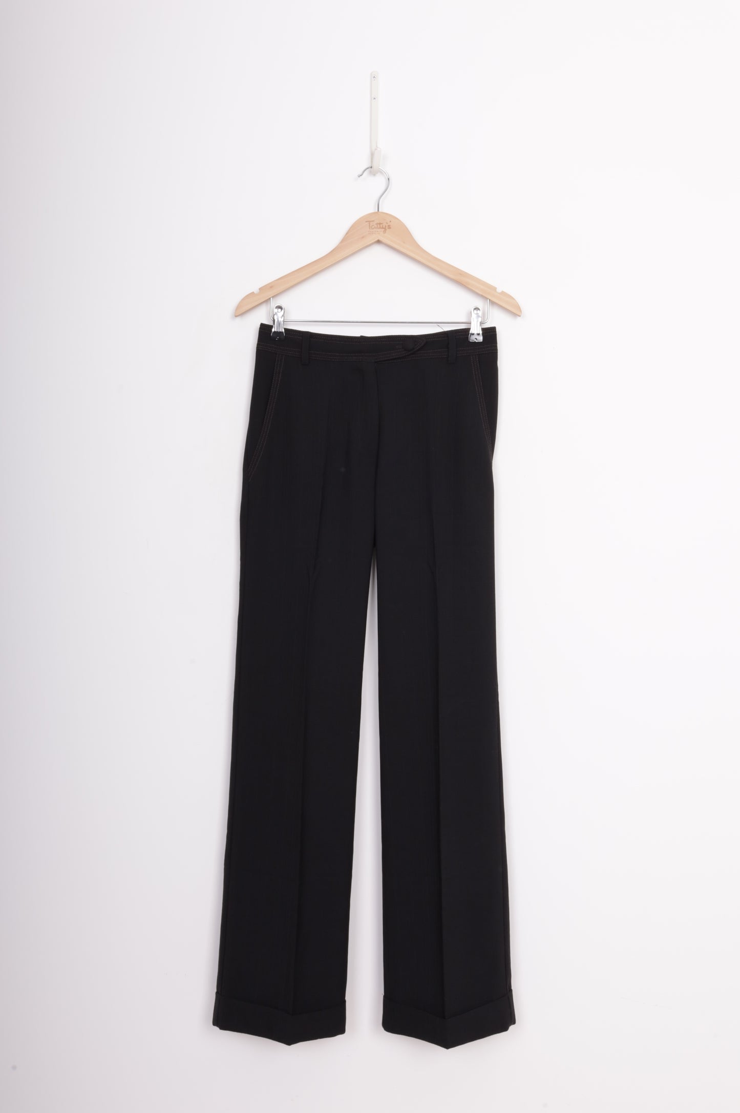 Kate Sylvester Womens Black Pants Size 8