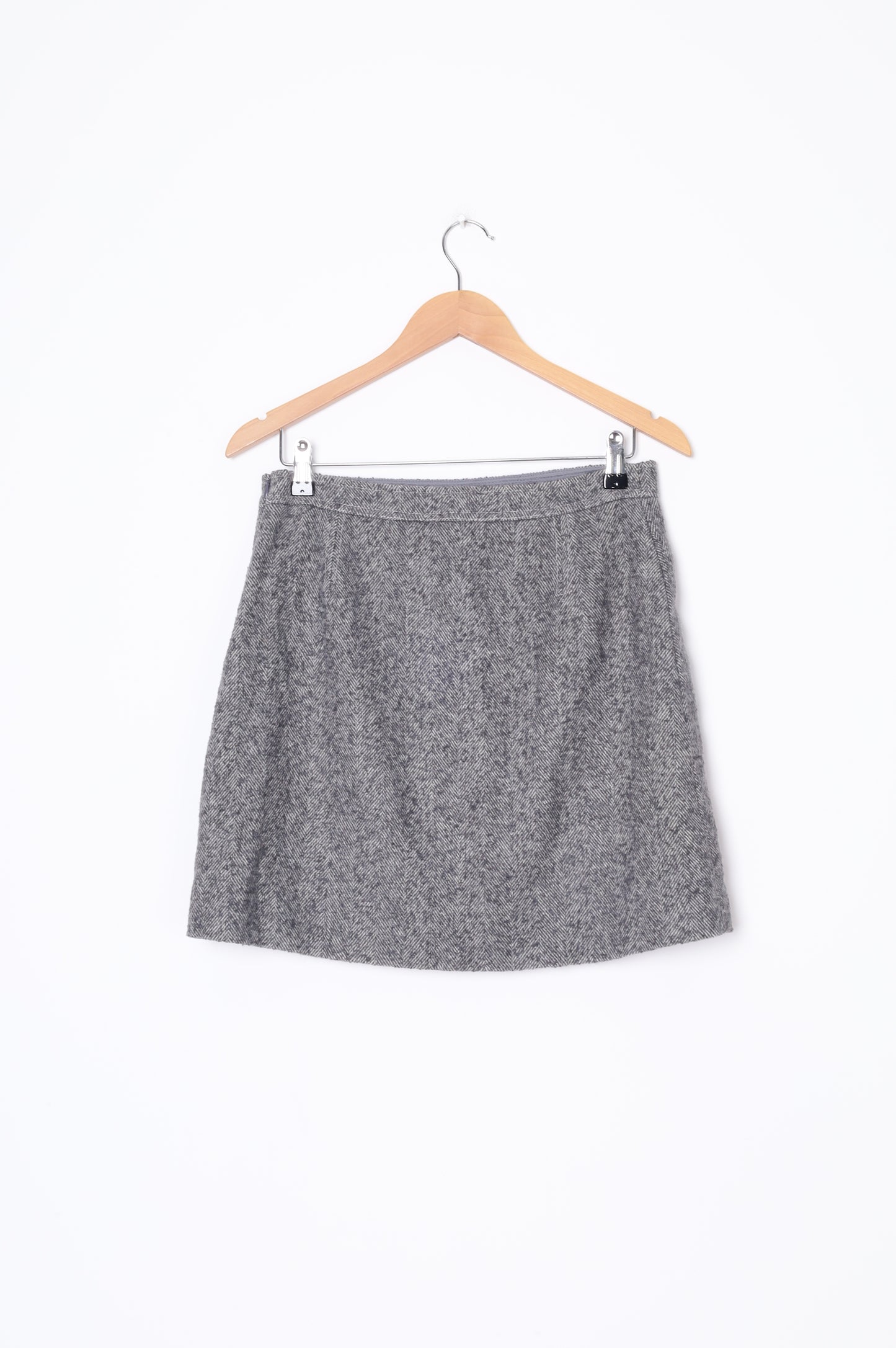 Jigsaw Womens Grey Mini Skirt Size 10