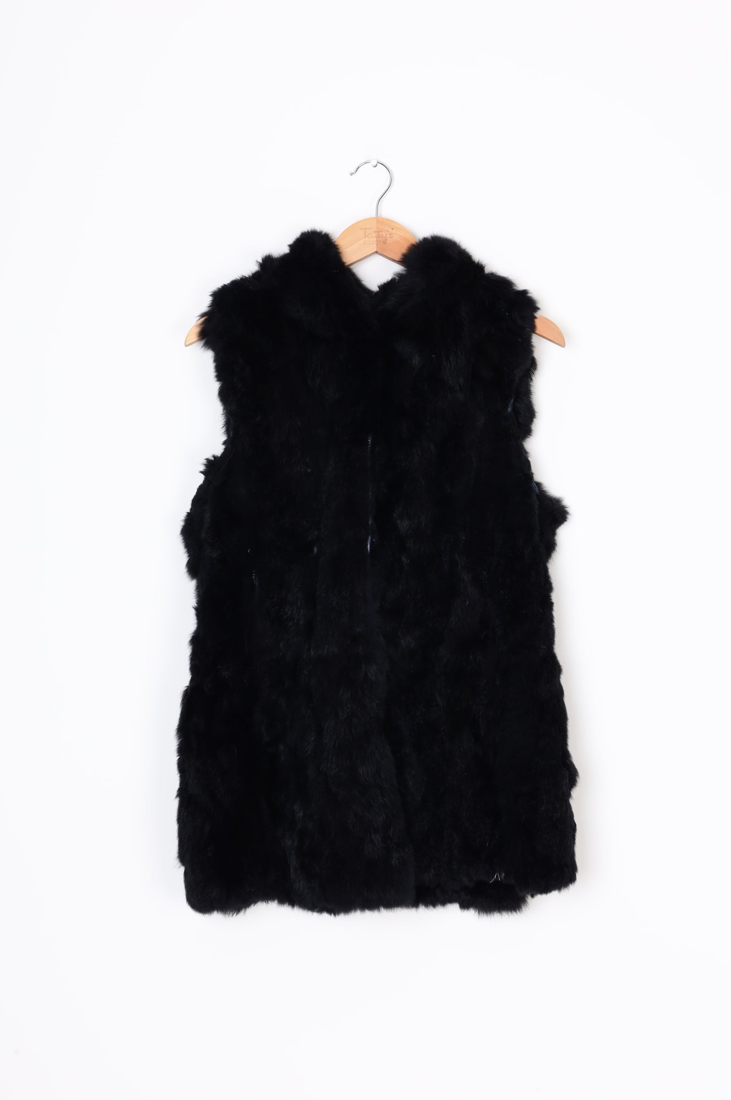 Indijo Womens Black Vest Size M
