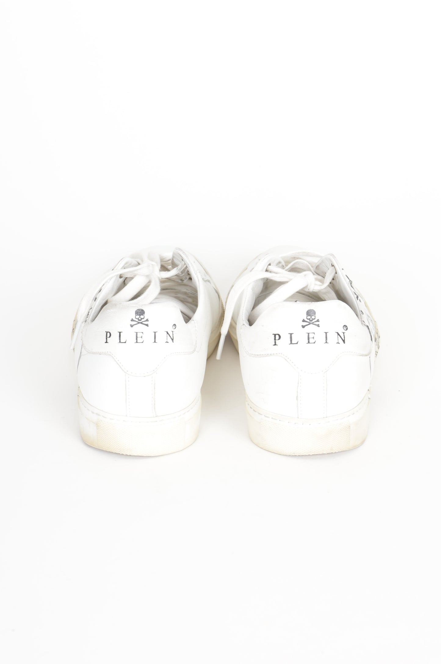 Philipp Plein Mens White Shoes Size EU 42