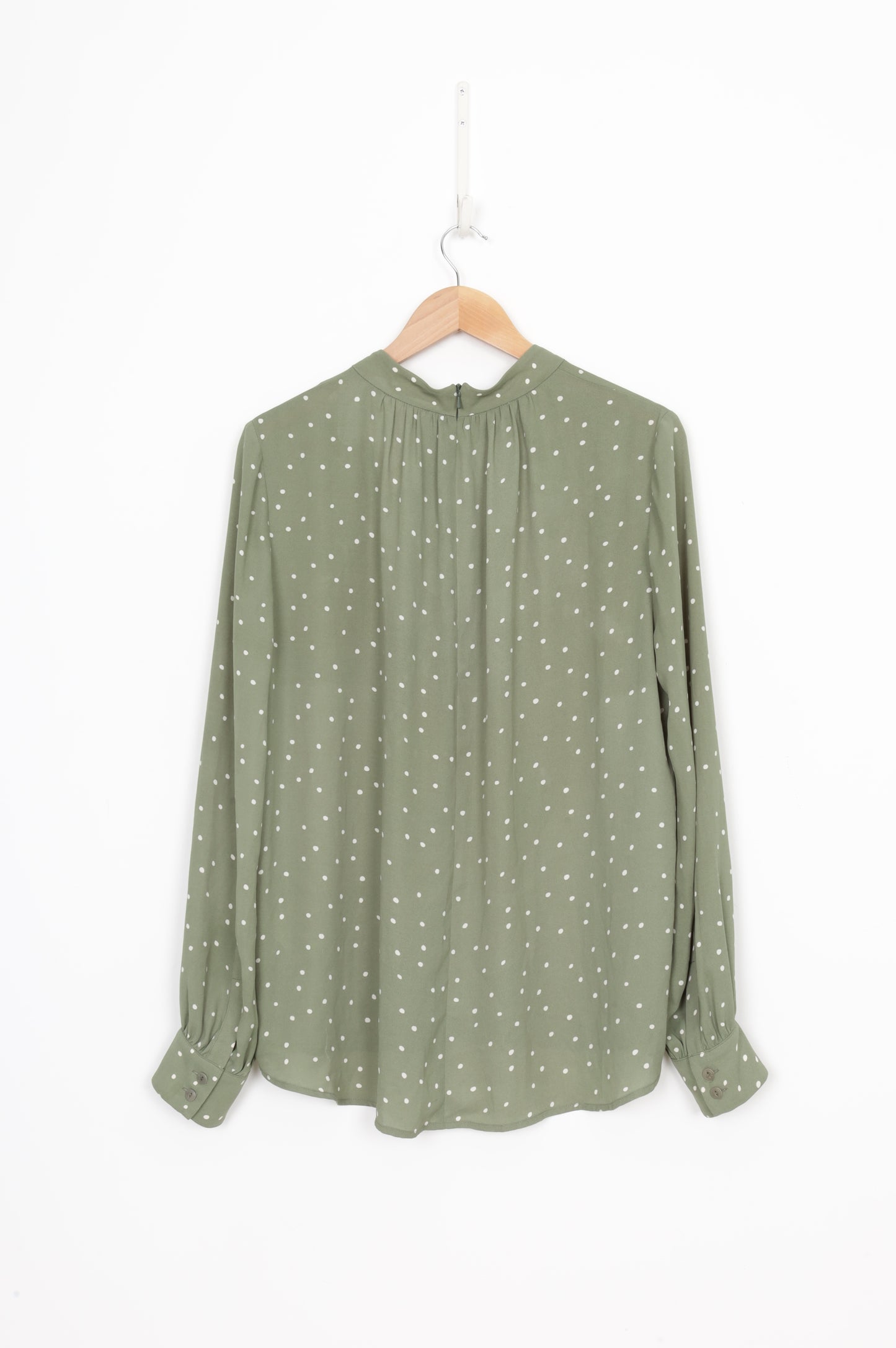 juliette hogan Womens Green Blouse Size 10