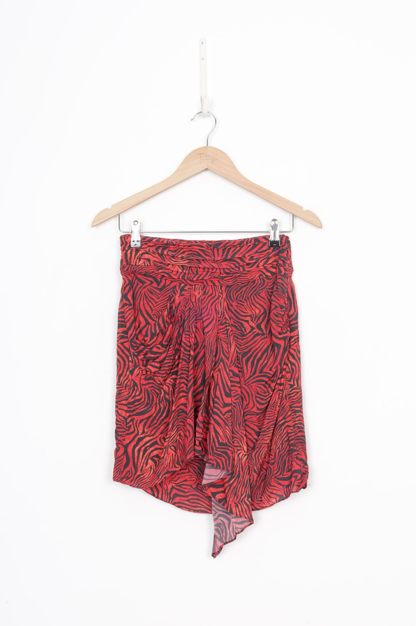 IRO Womens Red Skirt Size 36