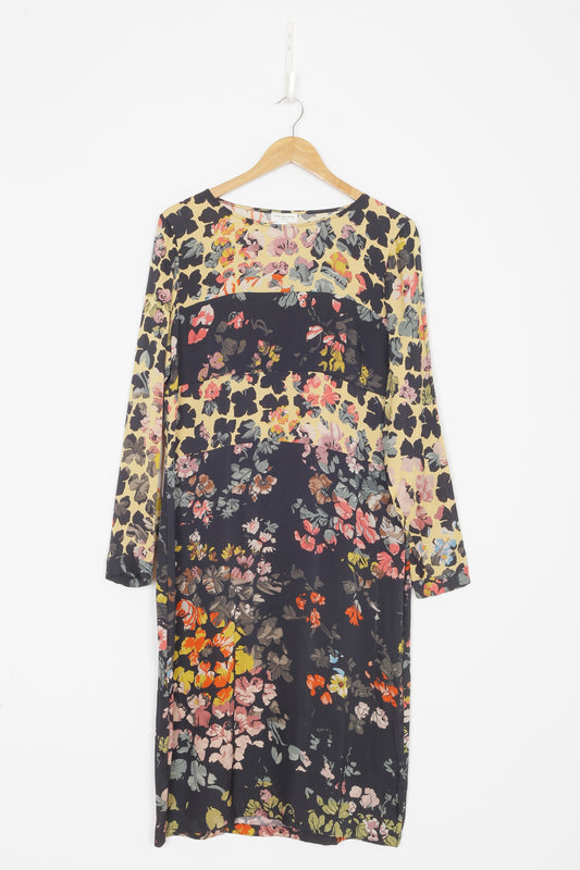 Dries Van Noten Womens Black Dress Size EU 44