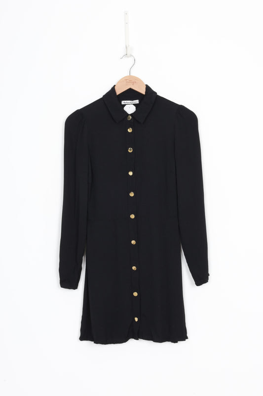 Reformation Womens Black Dress Size 2