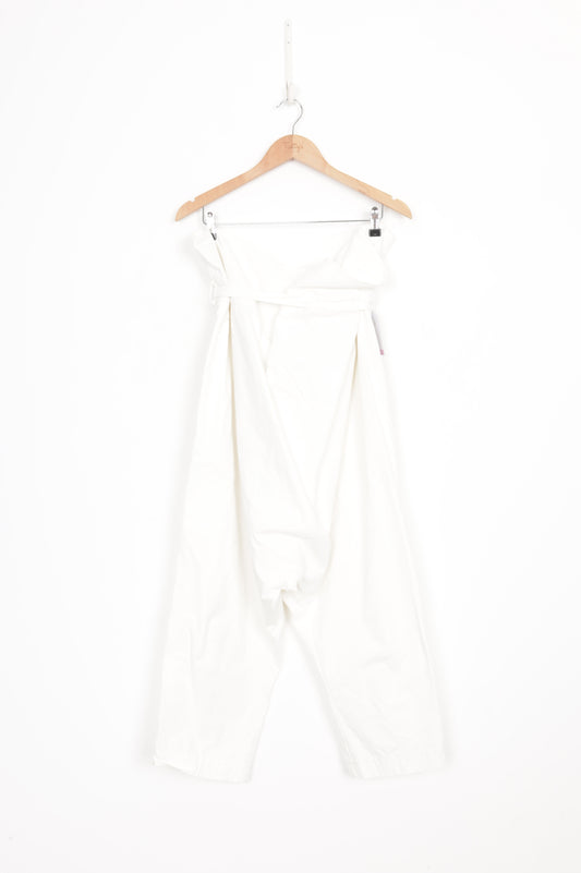 Bassike Womens White Pants Size 2