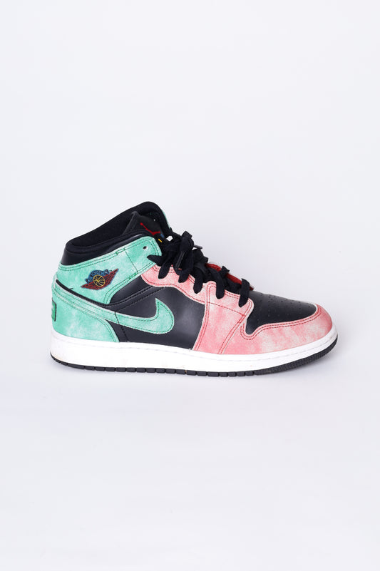 Nike Air Jordan Kids Black Sneakers Size EU 38.5