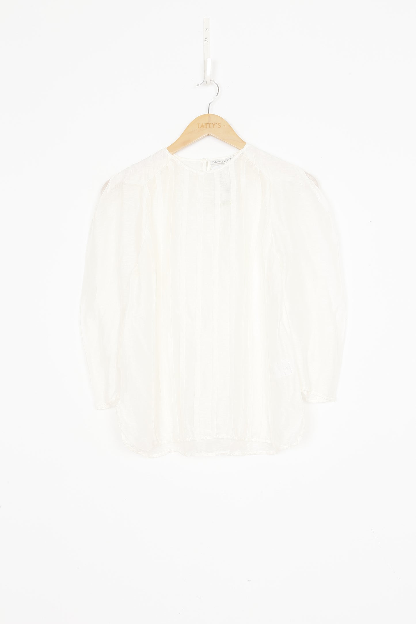 Palma martin Womens White Top Size 8