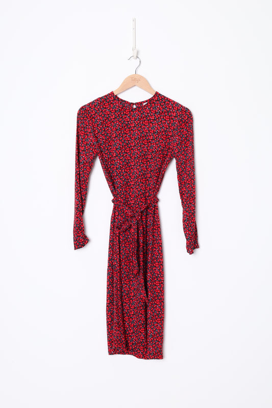 Sylvester Womens Red Dress Size S