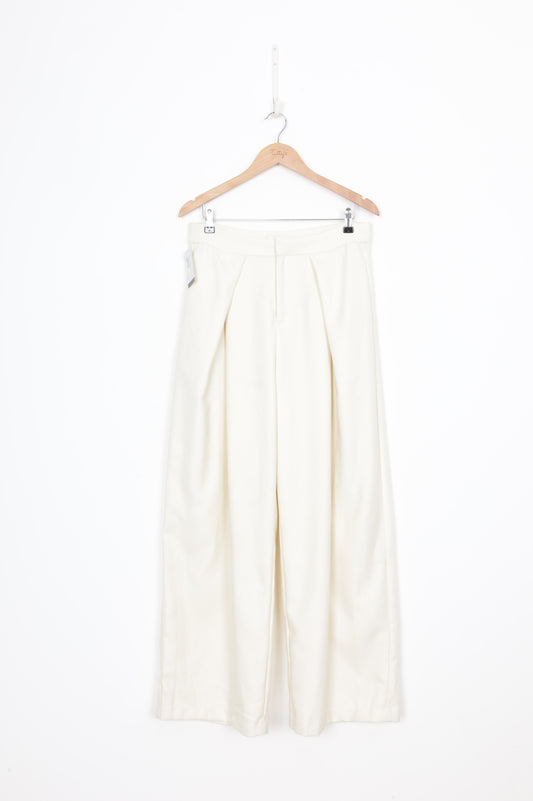 Lollys Laundry Copenhagen Womens White Pants Size L