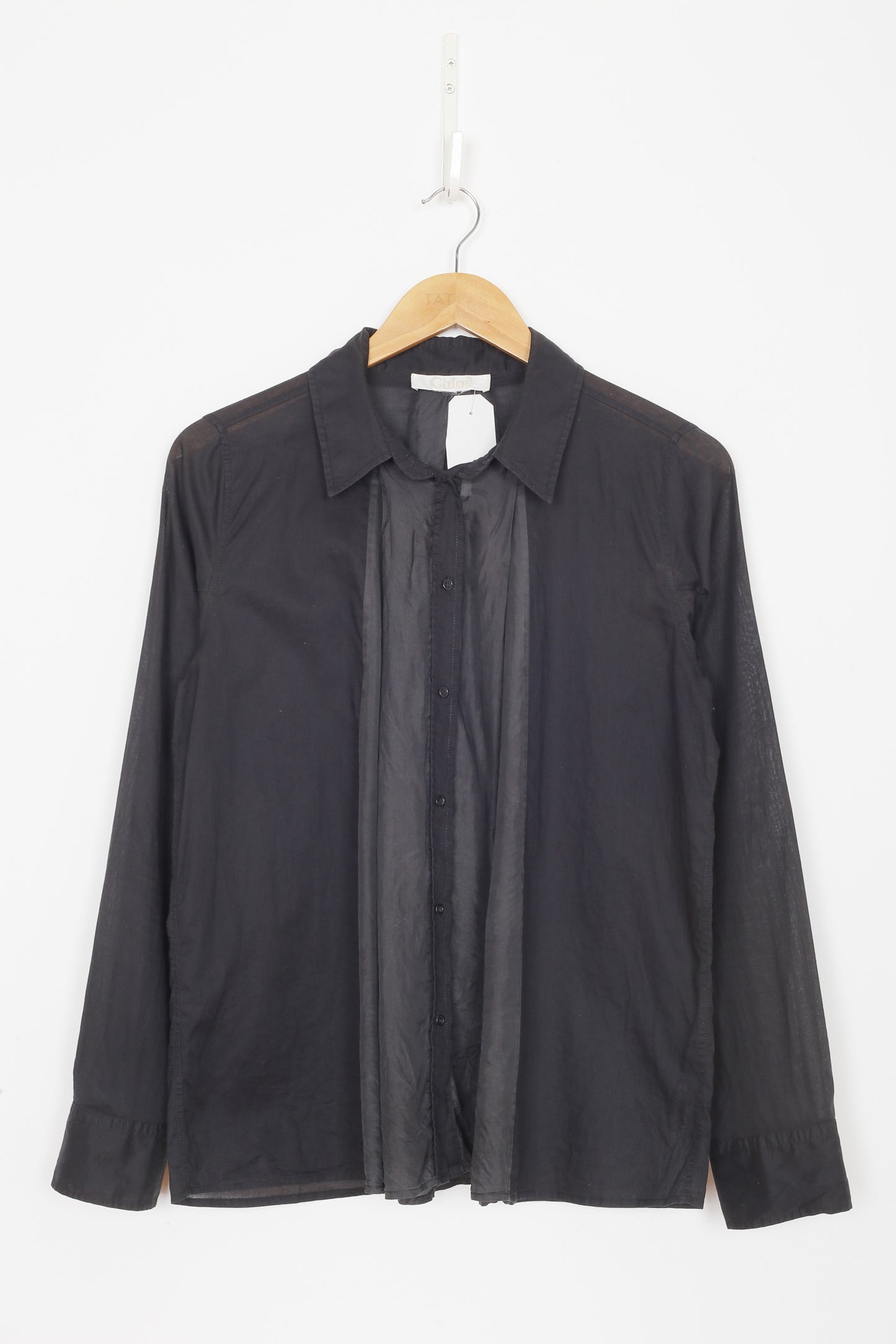 Chloe Womens Black Shirt Size S