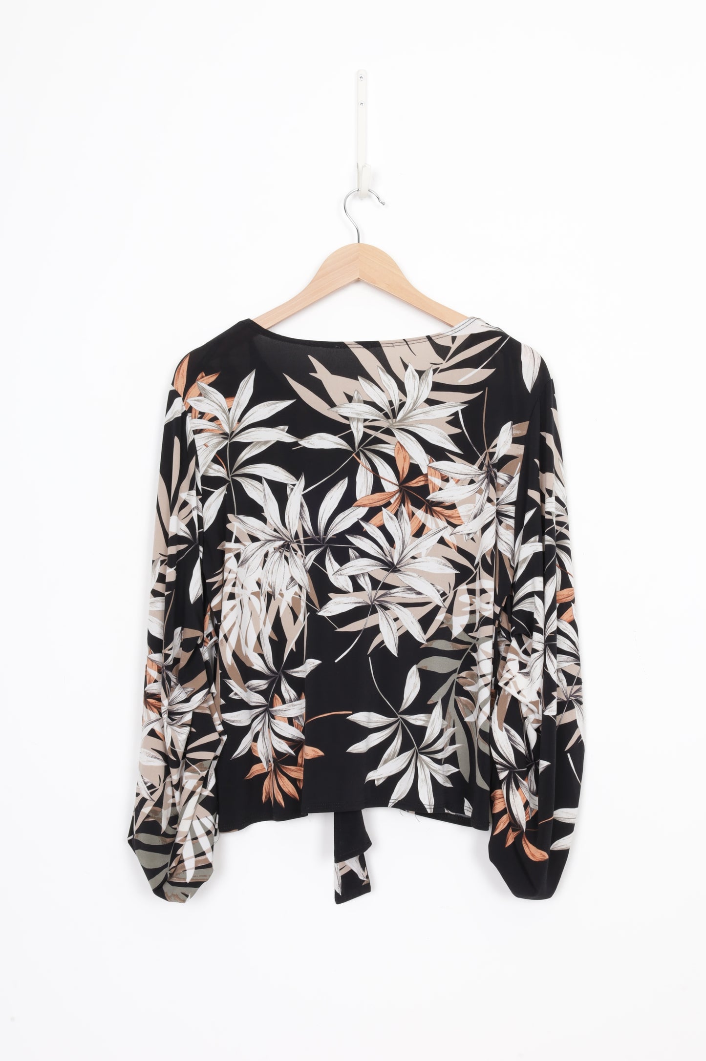 Frank Lyman Womens Black Top Size 8