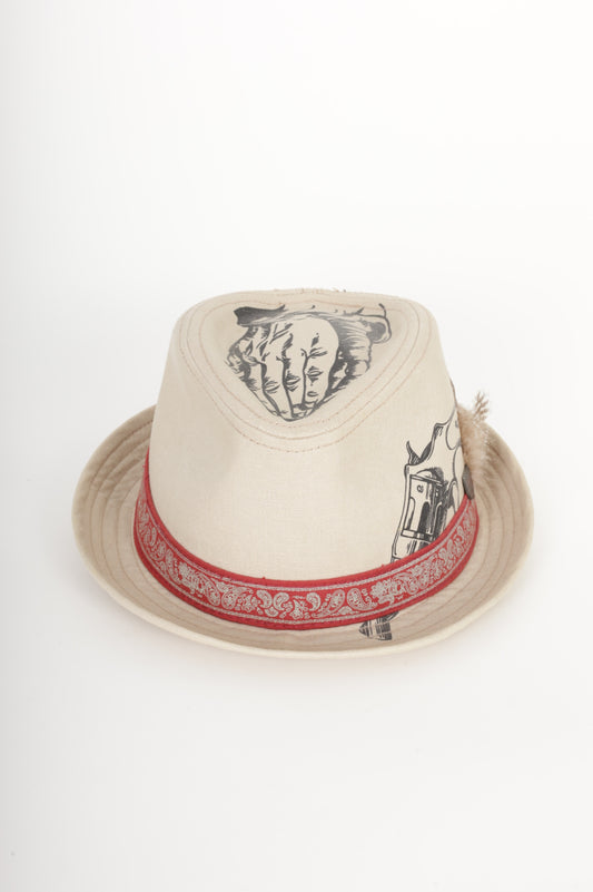 The electric line by Cassel Goorin Mens Beige  Hat Size M