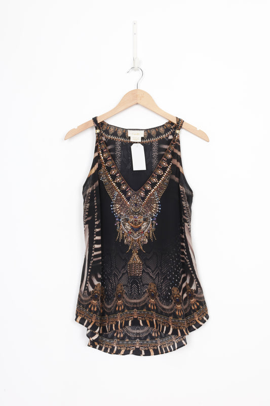 Camilla Womens Black Top Size XS