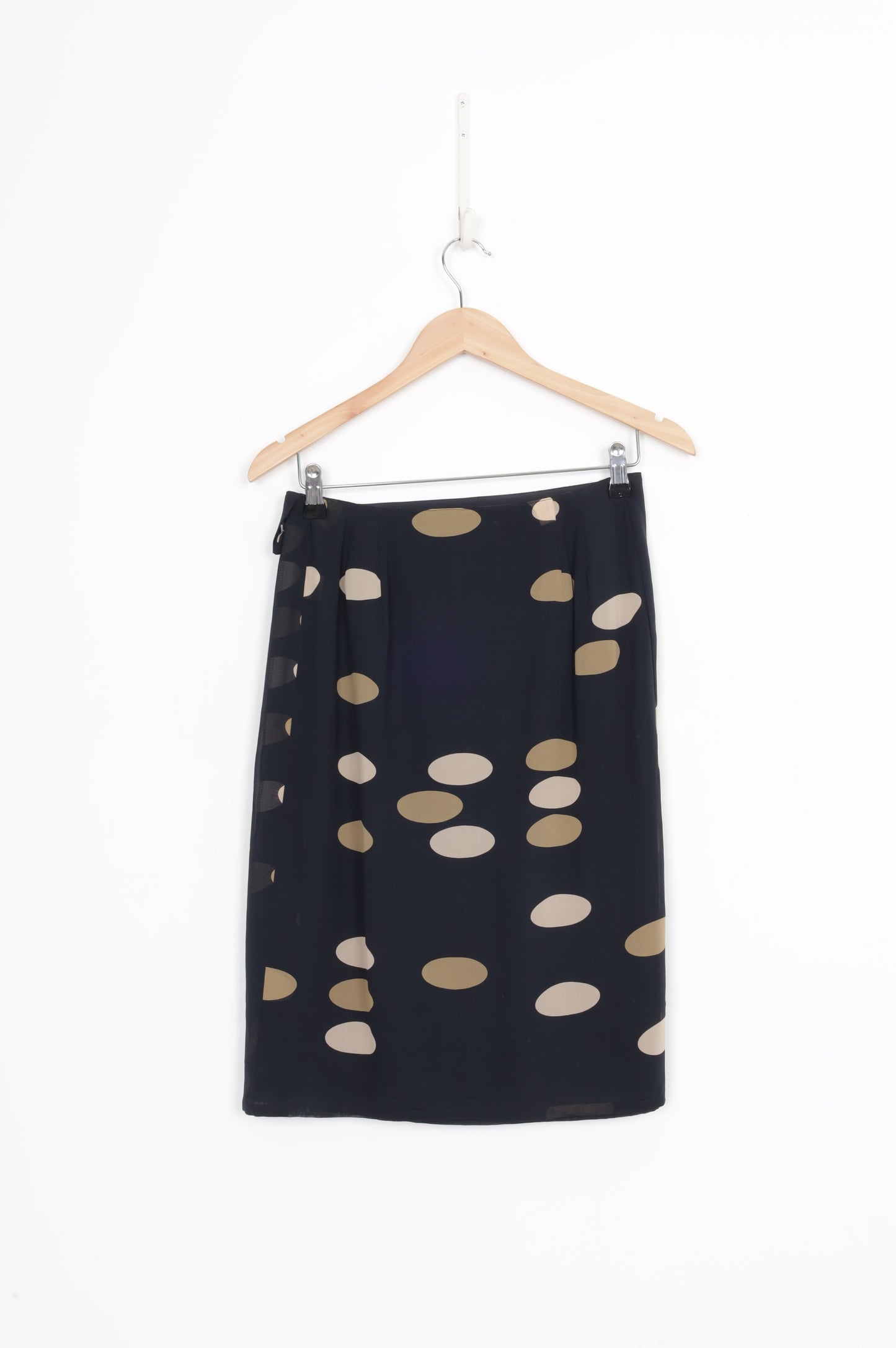 MaxMara Womens Black Skirt Size S
