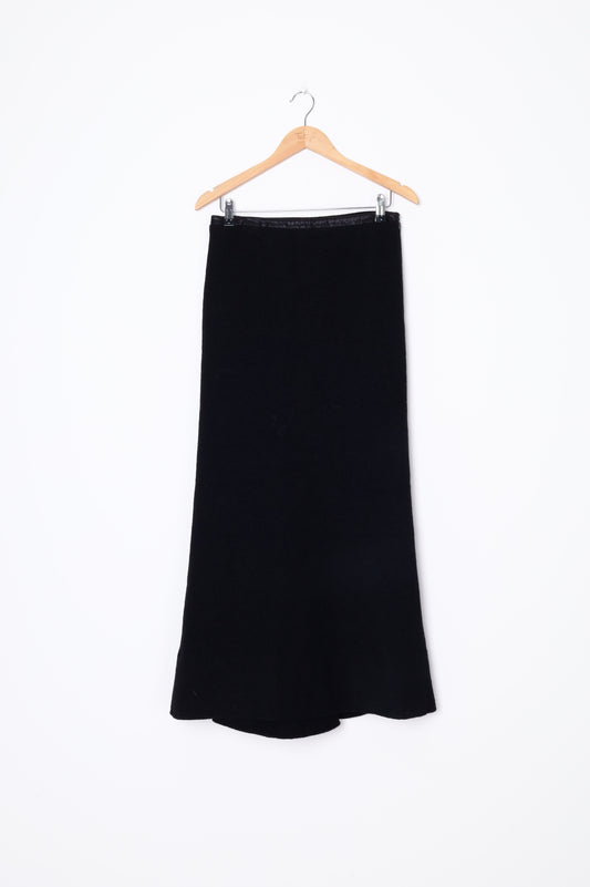 Obzee Kang Jin Young Womens Black Maxi Skirt Size M