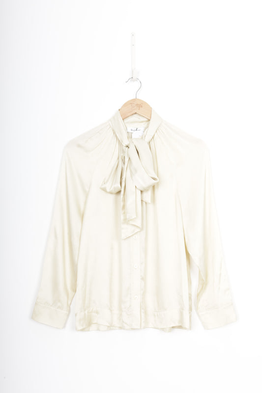 Rodebjer Womens Cream Blouse Size S