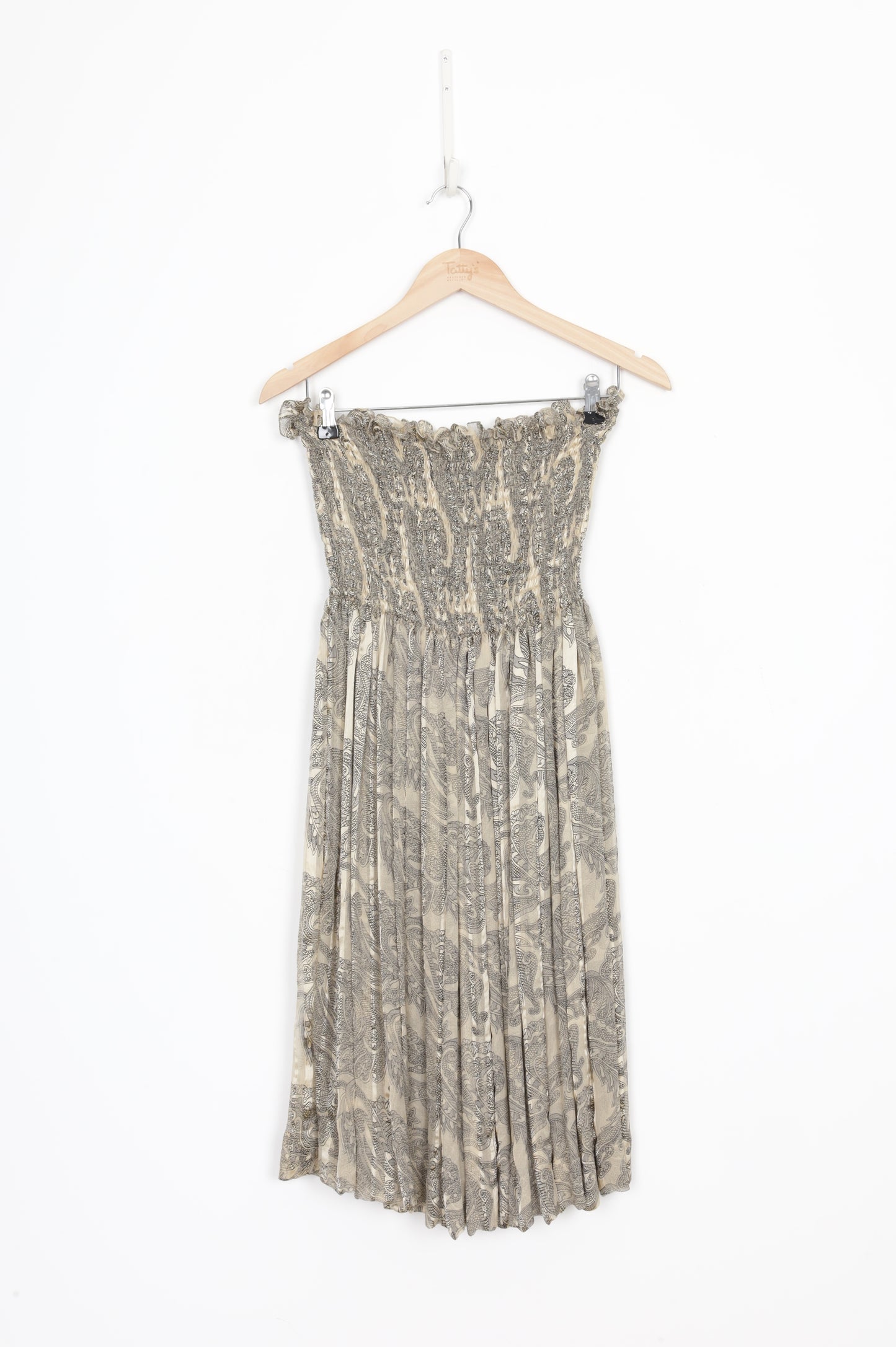 Scanlan & Theodore Womens Beige Dress Size M